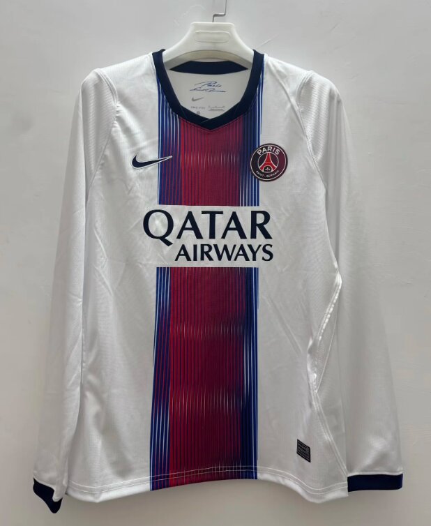 AAA Quality Paris St Germain 26/27 Away White Long Jersey